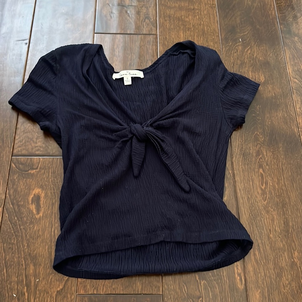 Blue top!